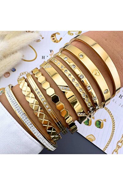 Alexis Signature Bratara Alexis Collection ALX88136B placata cu aur 18K