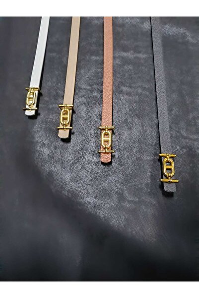 RODEO Gold Buckle Thin Belt, Trouser Belt, Shirt Belt, Coat Belt