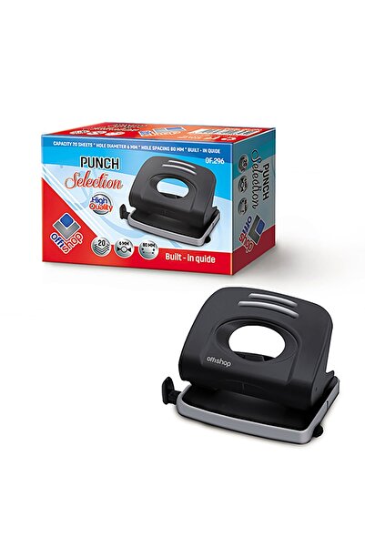 Offishop Plastic hole punch, 20 sheets, Selection -