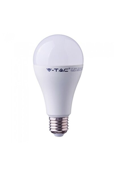 V-TAC Bec LED E27, 15W (90W), lumină caldă, 2700K, 1500 lm,