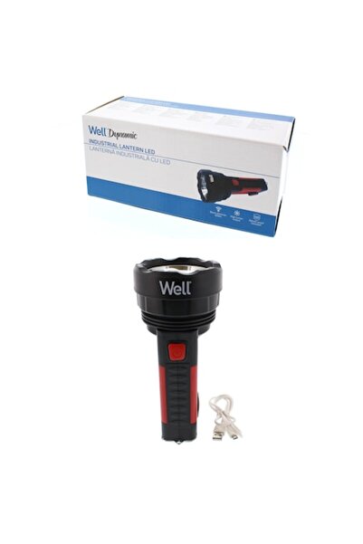 Well Lanterna LED industrială dinamică, magnet din cupru, T6+COB, 350 lm