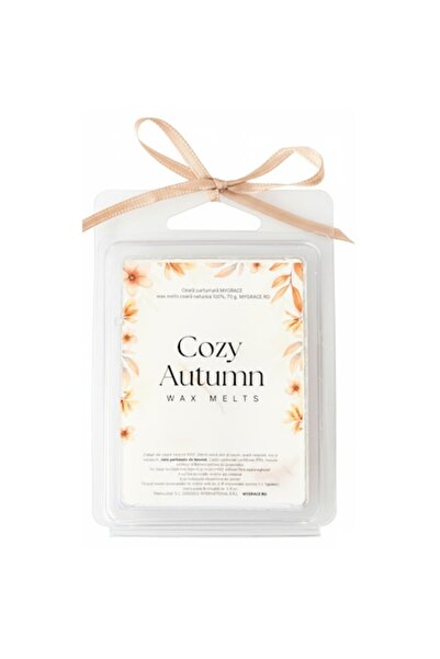 MYGRACE Ceara parfumata cuburi, MYGRACE, parfum cald de mar si scortisoara, ceara naturala, 70 g - tableta p