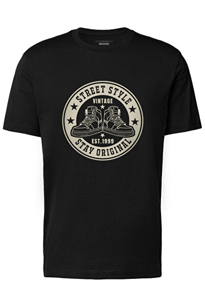 4desire.ro Tricou barbati STREET STYLE Ink, Classic Regular Fit, Bumbac 100%, Vegan Approved