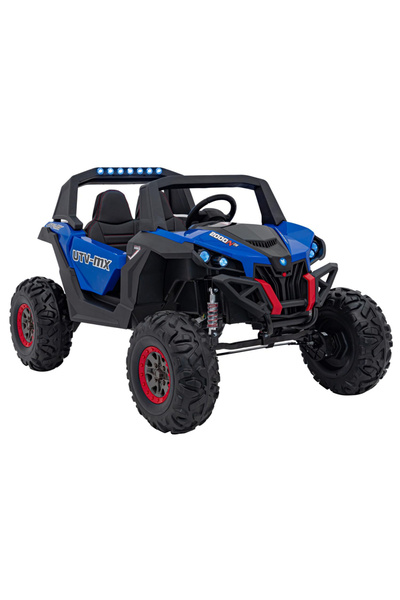 Ramiz Masinuta electrica de teren 4x4 pentru copii UTV-MX 2000N blue, motor 4 x 75W, baterie 2 x 12V/7Ah,