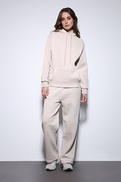 Antioch Stone Hooded Basic Women's Sweatshirt