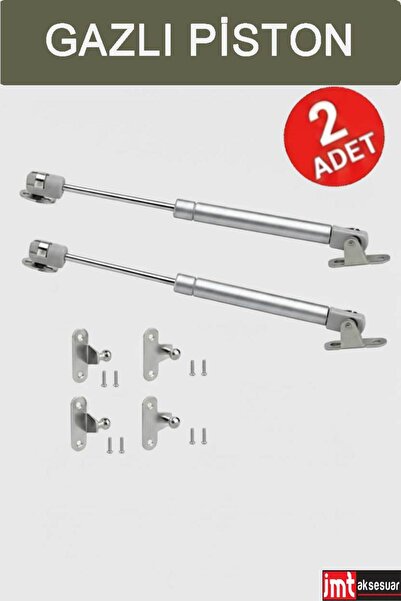 İMT AKSESUAR (2 Adet)Dolap Amortisörü Gazlı Piston Kapak Hidroliği 100N - Mob...