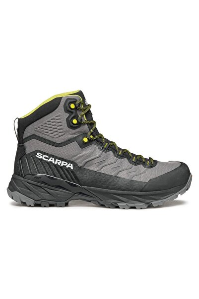 Scarpa Rush Trk Lt Gore-Tex Men's Outdoor Boots Gray - Lime-Gray - Lime - 44.5