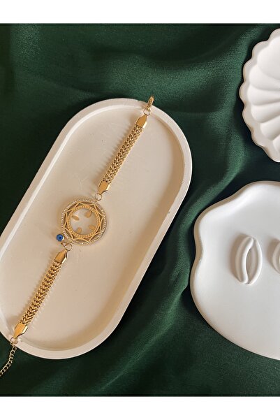TÜRKMENOĞLU ACCESSORIES سوار من الفولاذ الذهبي من شركة Quartergold – مجوهرات ...