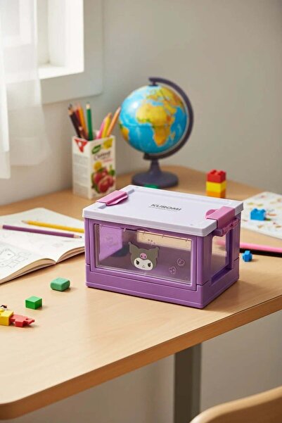 SANRIO Lisanslı Kuromi Mini Bavul Saklama Kutusu