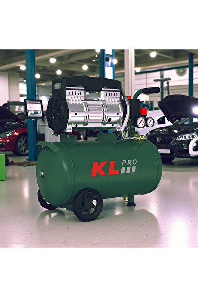KLPRO KLK25SH 8 Bar 24 Litre 2Hp Sessiz ve Yağsız Hava Kompresörü
