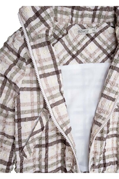 Ozmoz By Mukadder Özden Recycle Zippered Brown Spring Boys' Jacket Compatible