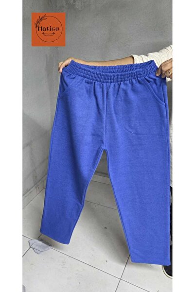 HATİCEMODA MAVİ DÜZ PAÇA ALT EŞOFMAN