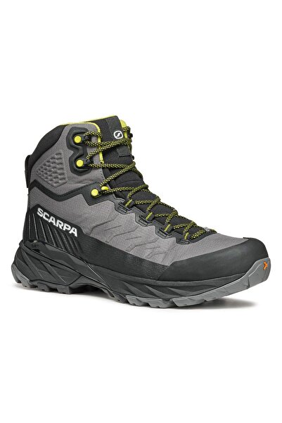Scarpa Rush Trk Lt Gore-Tex Men's Outdoor Boots Gray - Lime-Gray - Lime - 44.5