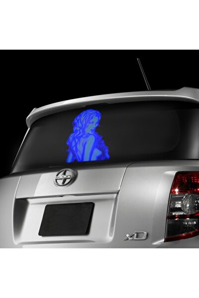 PROCART Transparent sticker with invisible fluorescent uv image Skeleton