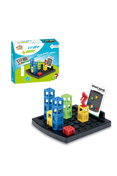 TSUMAB Crate Game 3D Puzzle Logic Toy – Brain Teaser Stacking Challenge Game ...
