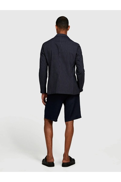 Sisley Men's 100% Linen Slim Fit Bermuda Shorts 325P4Aghs9010-Sis06U