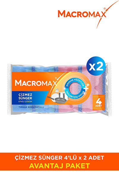 MACRO MAX Anti-Slip Sponge - Pack of 8