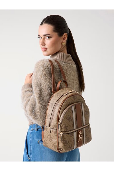 Guess Erenia 4G logolu Kadın sırt çantası HWSO7838330