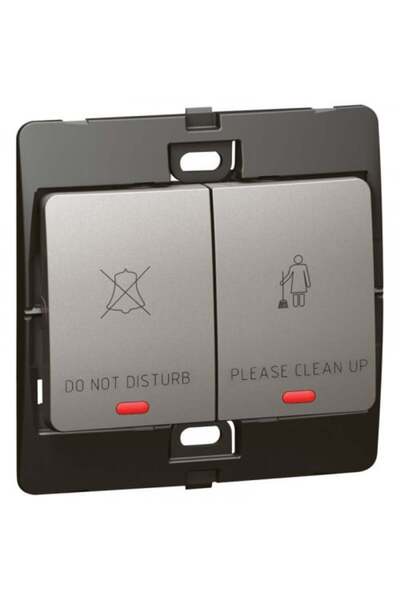 Legrand Grey Bell Switch for Noise/Cleaning Room 283446