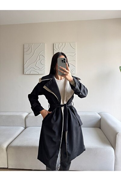 Sindimoda Adonis Oversize Cep Detaylı Trençkot 3526