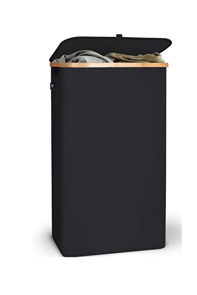 Hennez Laundry basket, Premium, black, 100 l