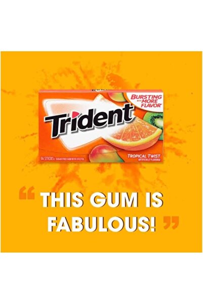 Trident Tropical Twist, 14-Piece