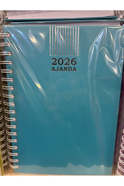 mcolor 2026 Ajanda Defter 17x 24 Cm Sert Kapak Sipralli Günlük 1 Adet