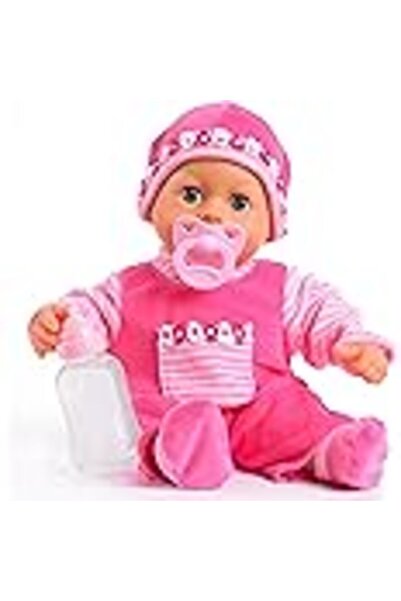 Bayer Design دمية طفل من سلسلة الكلمات الأولى 93825AA، 38 سم