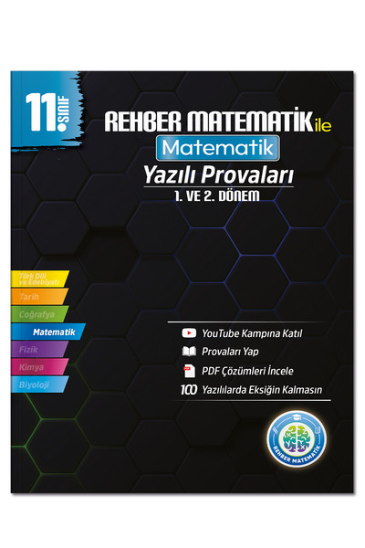 REHBER MATEMATİK YAYINLARI 11. Sınıf Matematik Yazılı Provaları