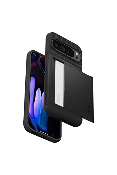 Spigen Θήκη για Google Pixel 9 Pro XL, Slim Armor CS - Μαύρη
