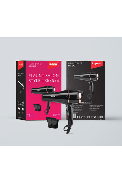 İMPEX Hair Dryer (HD 1K3)
