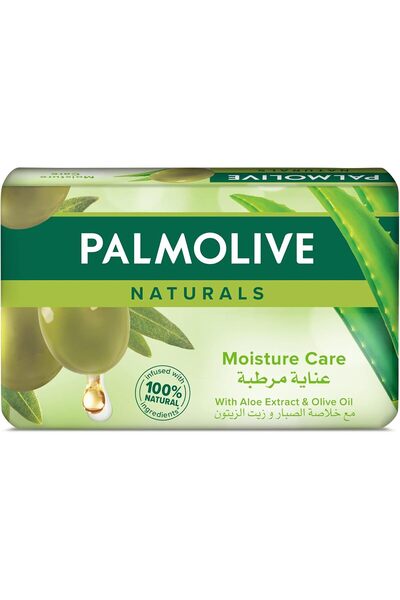 Palmolive Naturals Bar Soap Smooth and Moisture, with Aloe and Olive, 120 x 6, Pack of 6