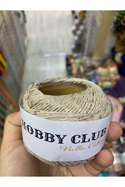 hobby club Pullu Yaldızlı El Örgü İpi 50 gram 90 metre