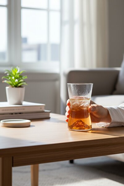 ROY KING DEKORATİF BARDAK TURUNCU