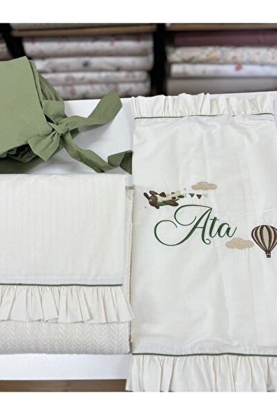 GAYE EV TEKSTİLİ Σετ Πικέ Μονό Κρεβάτι με Κέντημα