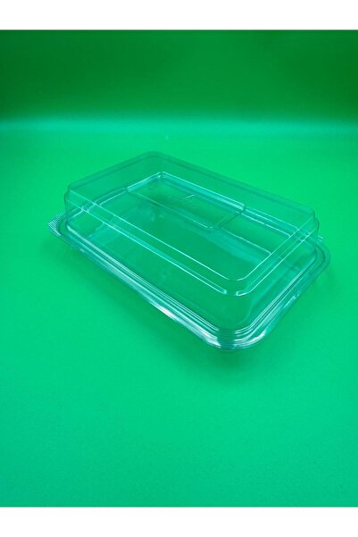 YILMAZ Plastic Storage Container 300 Gr 360-Pack Plastic Cookie Container Transparent Leak-Proof Container