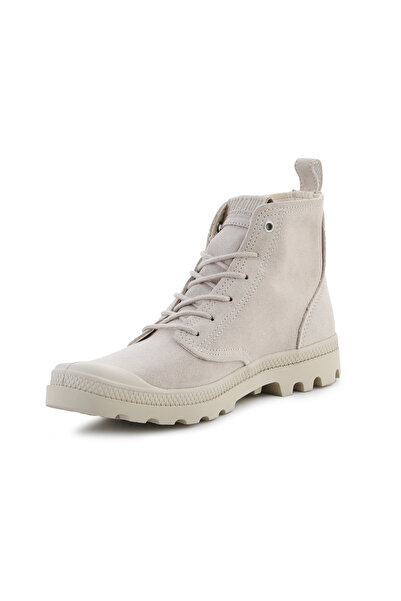 P-L-D-M by Palladium Palladium Pampa Hi leather 74379-155-M white grey cap