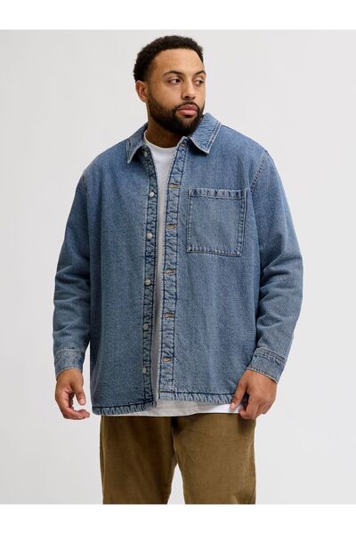 Jack & Jones Plus Overshirt Plus Size Overshirt