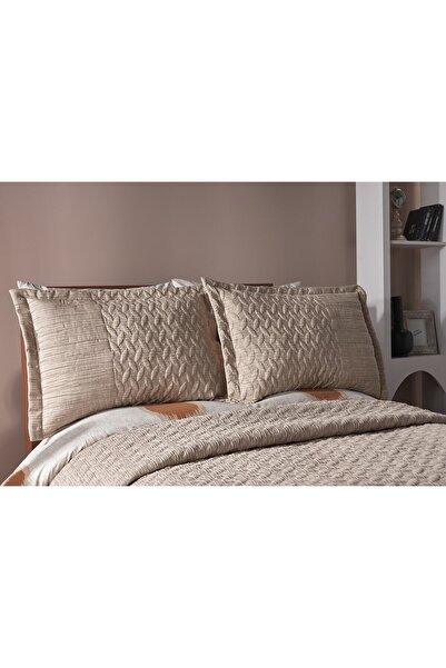 Store Mirage Yatak Örtüsü Bej - Çift Kişilik
