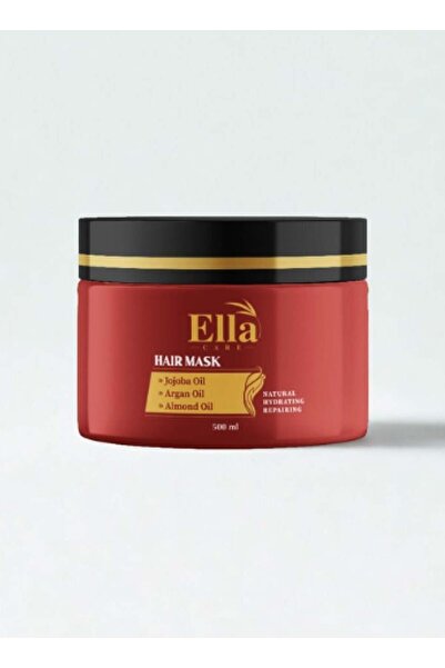 ella care قناع بمزيج من الزيوت الطبيعية زيت الأرغان وزيت السمسم وزيت الجوجوبا من إيلا كير، 500 مل