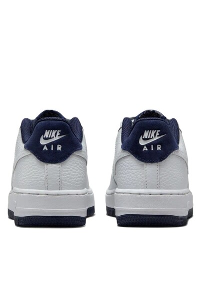 Nike Air Force 1 LV8 3 AF1 Unisex Leather Sneaker Hakiki Deri Günlük Spor Ayakkabı Gri