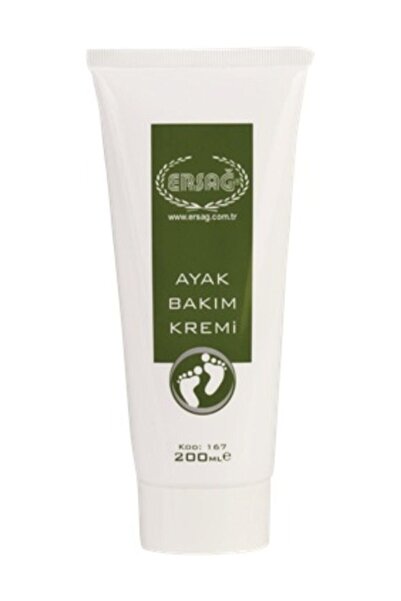 Ersağ Ayak Bakım Kremi Bitkisel Ürün 200 ml 167-8