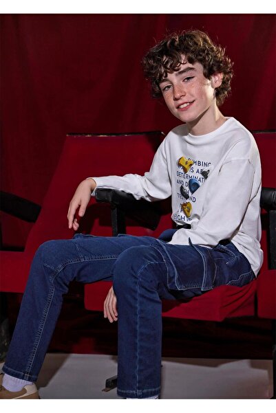 MAYORAL Boy's Jogger Jeans Navy Blue 7560