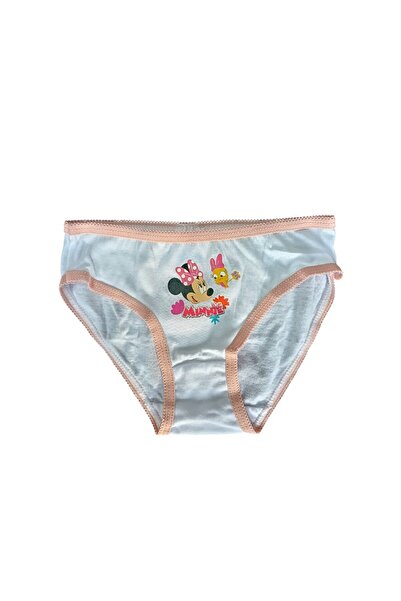 Minnie Mouse Set 3 perechi chiloți fete, multicolor, 100% bumbac, Happy,