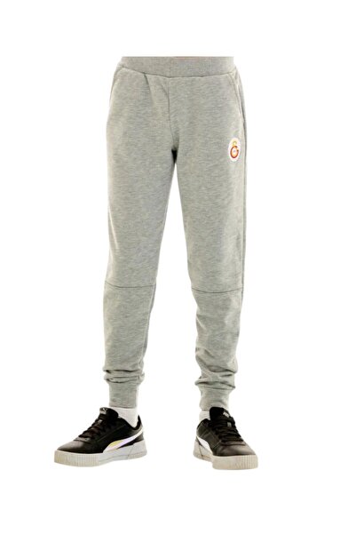 Galatasaray Γνήσιο παιδικό γκρι αθλητικό παντελόνι με άδεια χρήσης