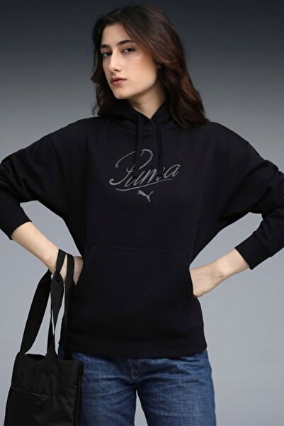 Puma Kadın ESS SCRIPT Sweat