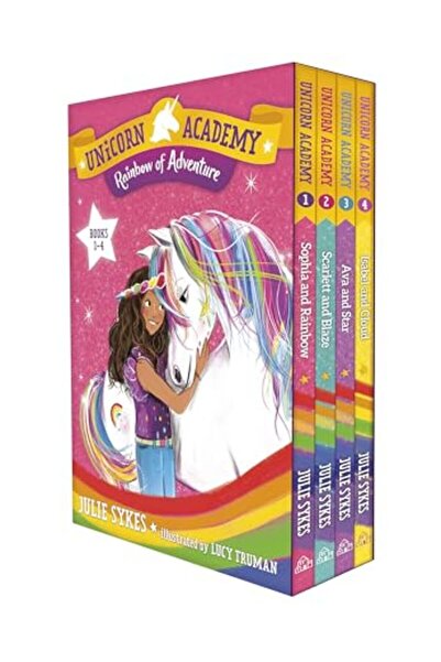 Penguin Random House Unicorn Academy Rainbow Of Adventure Boxed Set Books 14