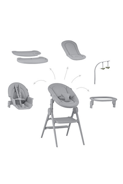 Anex Baby High Chair - Ozy Shade 3in1