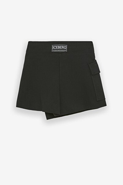 Iceberg BG Store Kız Çocuk Siyah Şort Etek