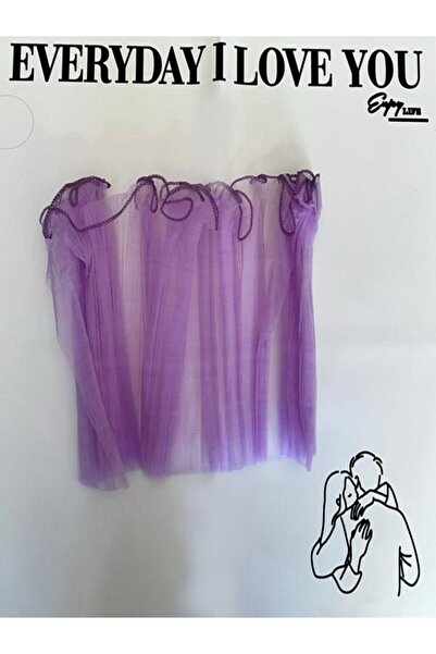 PEARSTORE Τούλι για νυφικό λουλούδι 50 εκ., Τούλι για νυφικό λουλούδι με βολάν